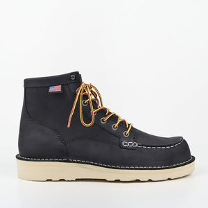 Danner Bull Run Moc Toe 6" Boots - D Standard Fit - Black