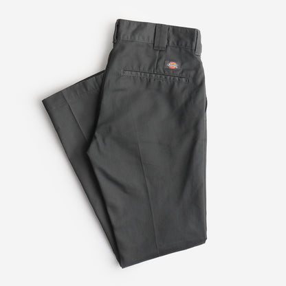 Dickies 872 Recycled Slim Fit Work Pant, Charcoal Grey, Detail Shot 1