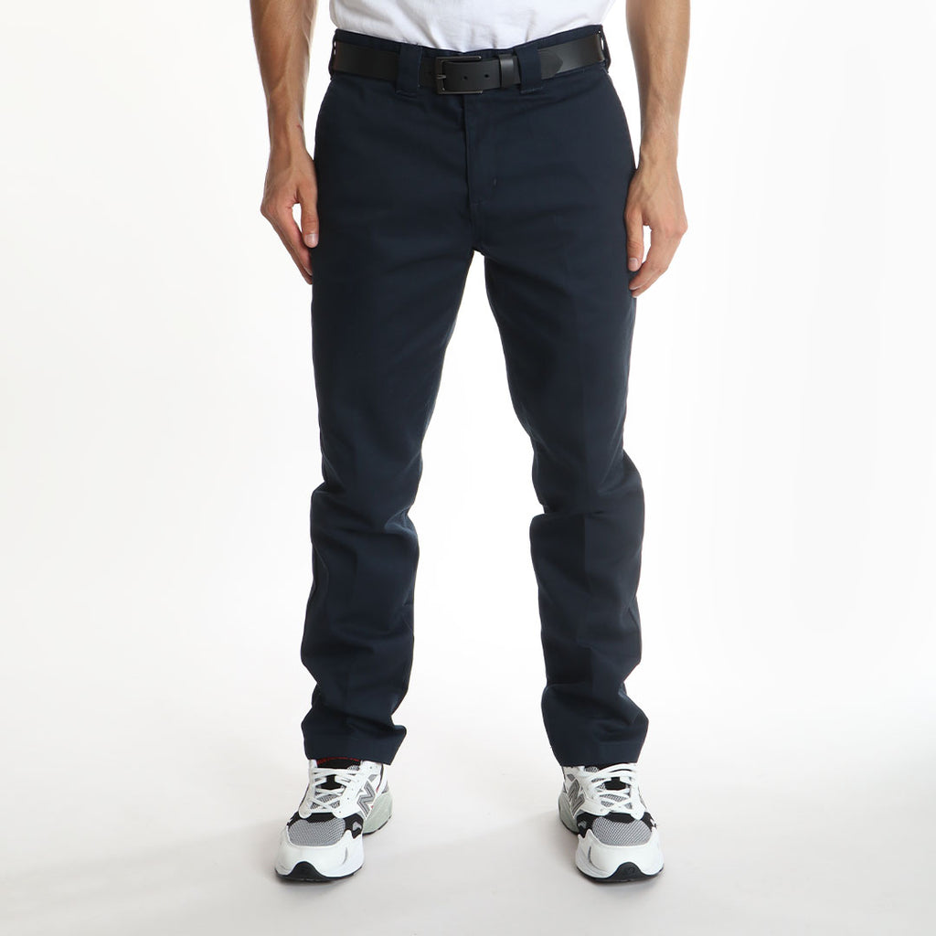 Dickies 872 Recycled Slim Fit Work Pant, Dark Navy, Detail Shot 5