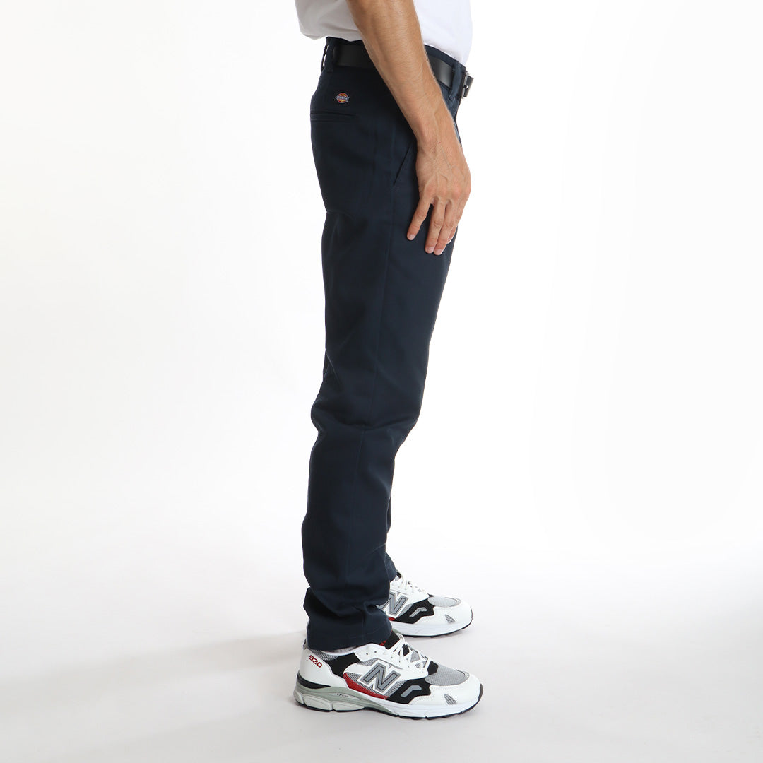 Dickies 872 Recycled Slim Fit Work Pant, Dark Navy, Detail Shot 6