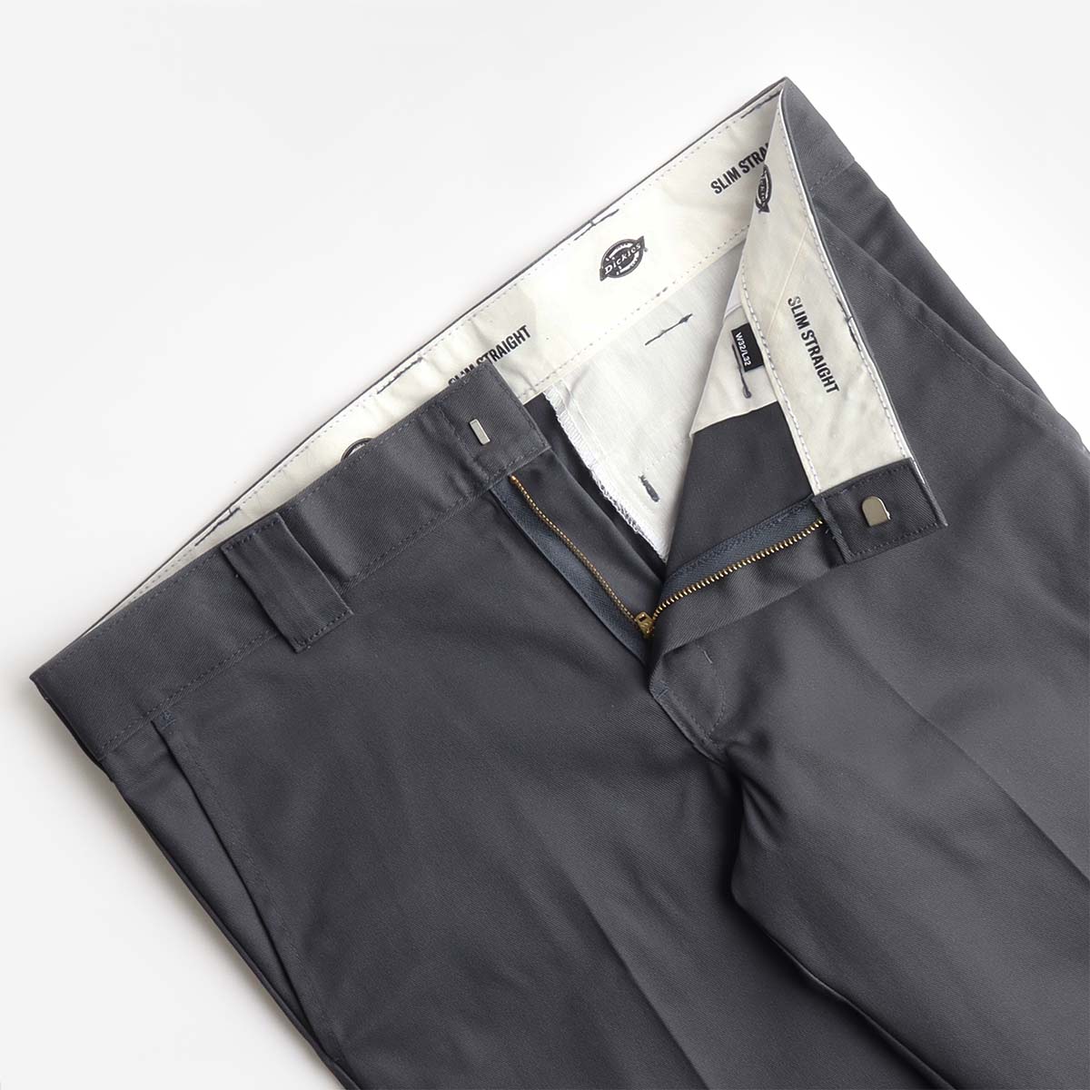 Dickies 873 Recycled Work Pant, Charcoal Grey, Detail Shot 4