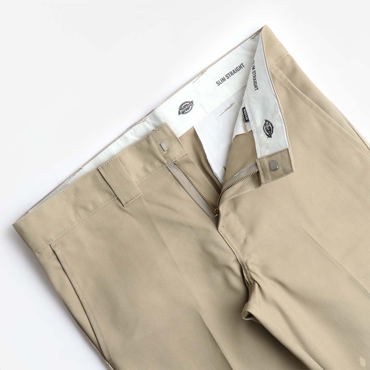 Dickies 873 Recycled Work Pant, Khaki, Detail Shot 4