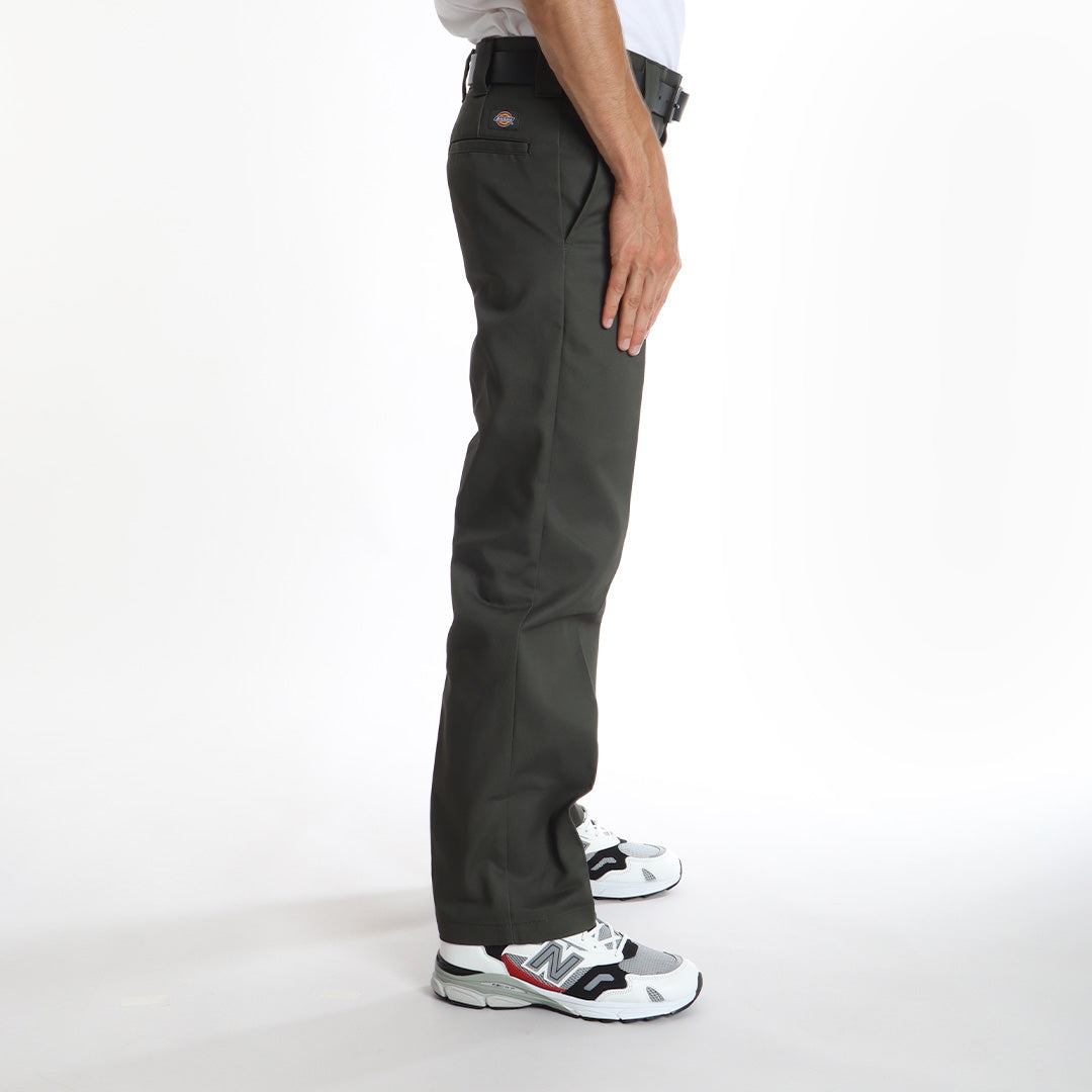 Dickies 873 Recycled Work Pant, Olive Green, Detail Shot 6