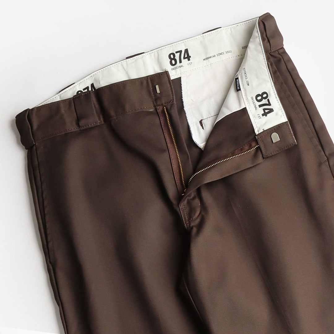 Dickies 874 Recycled Work Pant, Dark Brown, Detail Shot 4