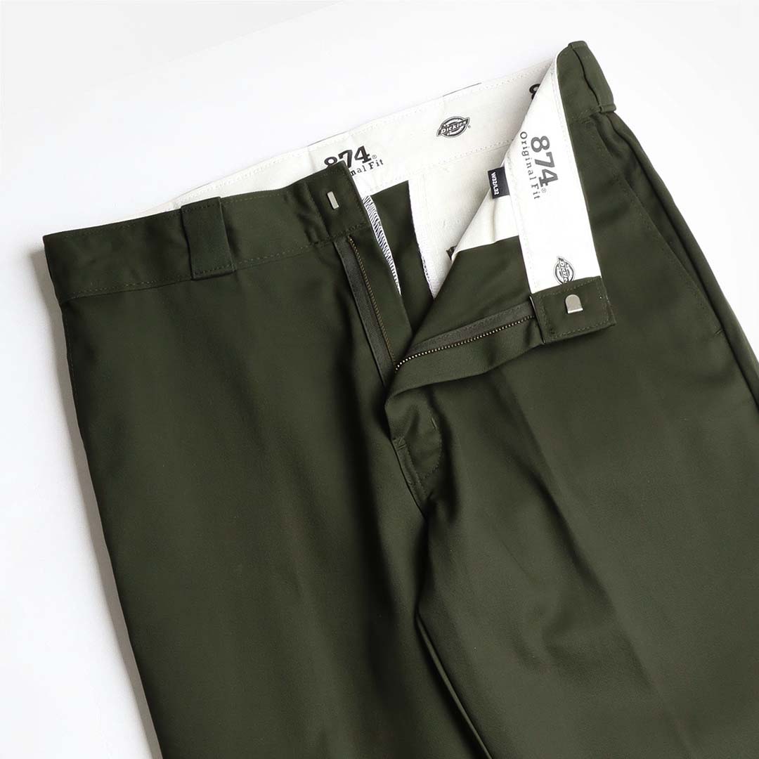 Dickies 874 Recycled Work Pant, Olive Green, Detail Shot 4