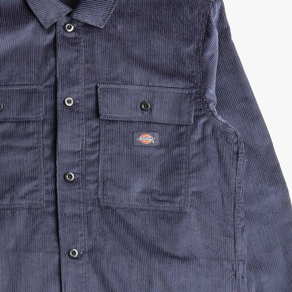 Dickies Higginson Shirt, Navy Blue, Detail Shot 3