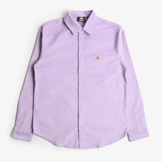 Dickies Wilsonville Long Sleeve Shirt, Purple Rose, Detail Shot 1