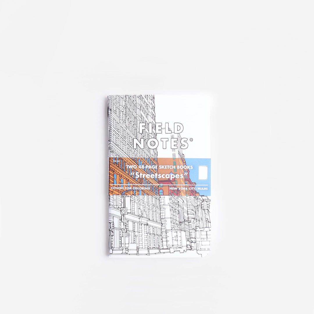 Field Notes Streetscapes: New York + Miami 2-Pack Sketch Book