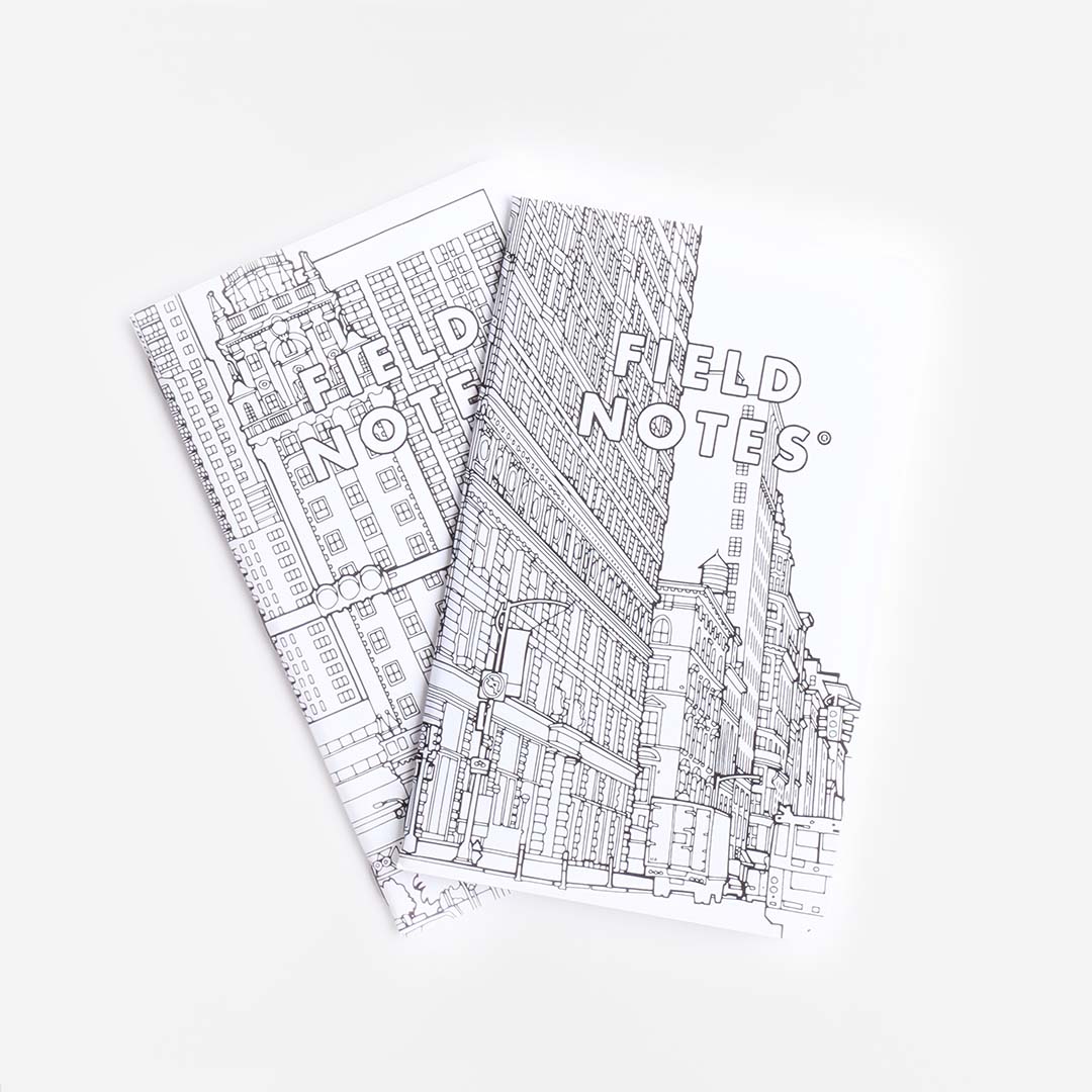 Field Notes Streetscapes: New York + Miami 2-Pack Sketch Book