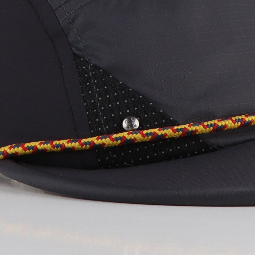 Klattermusen Runa Five Panel Cap, Raven, Detail Shot 3