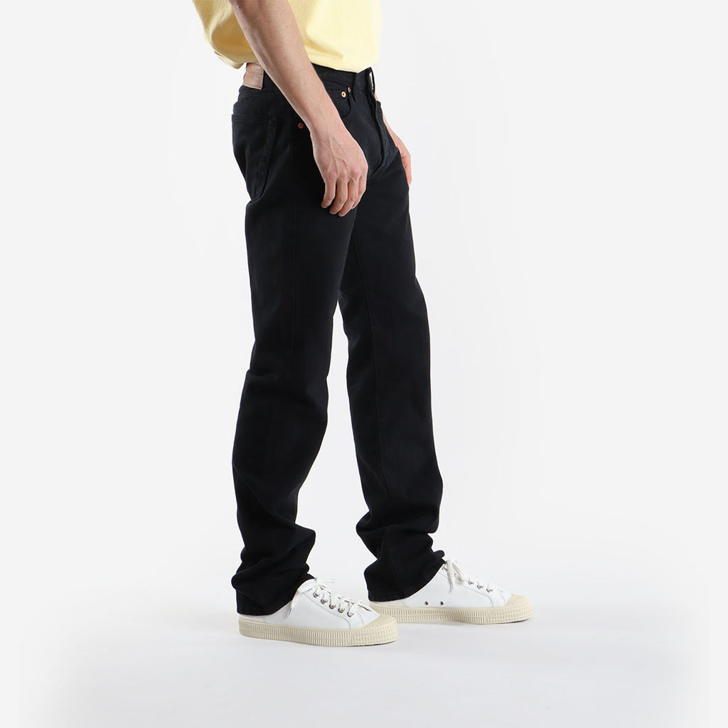 Levis 501 Original Fit Jeans, Black, Detail Shot 2