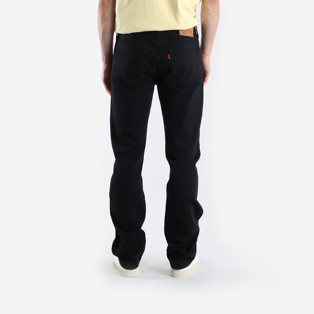Levis 501 Original Fit Jeans, Black, Detail Shot 3