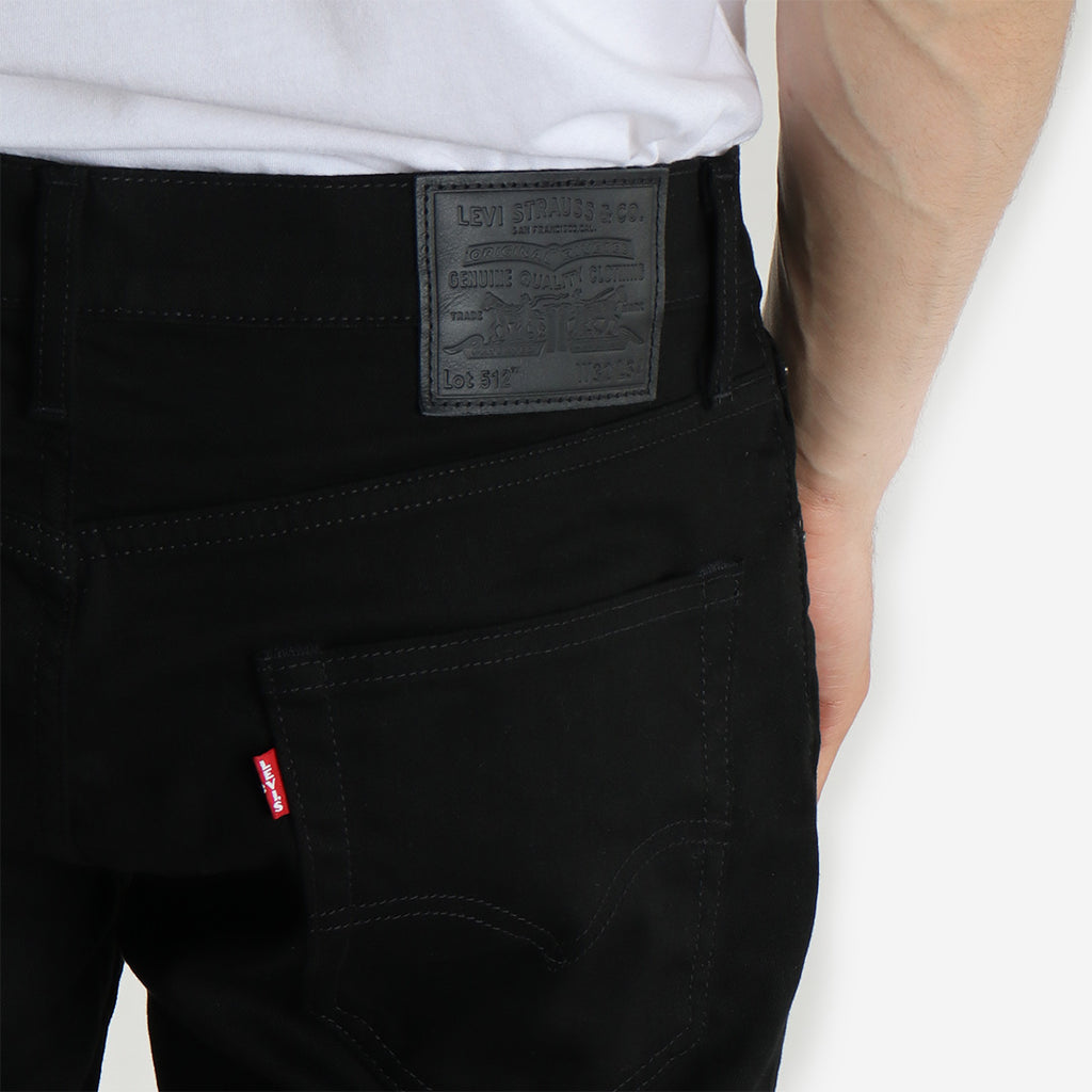 Levis 512 Slim Taper Fit Jeans, Nightshine, Detail Shot 4