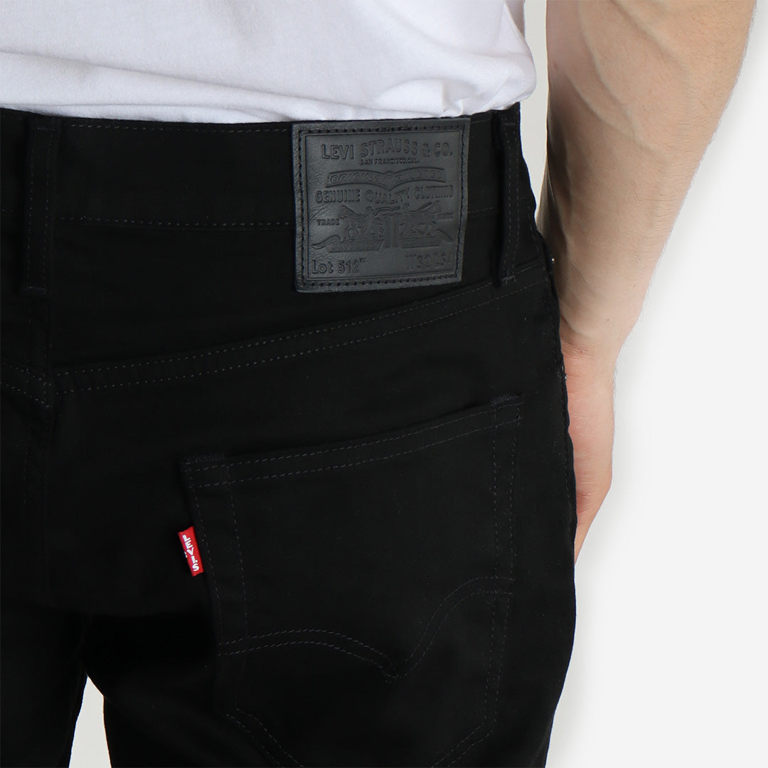Levis 512 Slim Taper Fit Jeans, Nightshine, Detail Shot 4