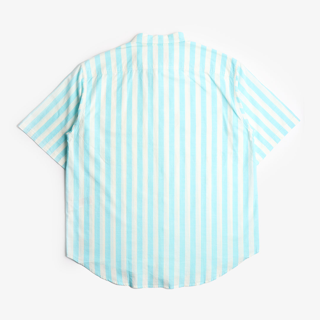 Levis Skate Woven Shirt, 90's Blue White Stripe, Detail Shot 2