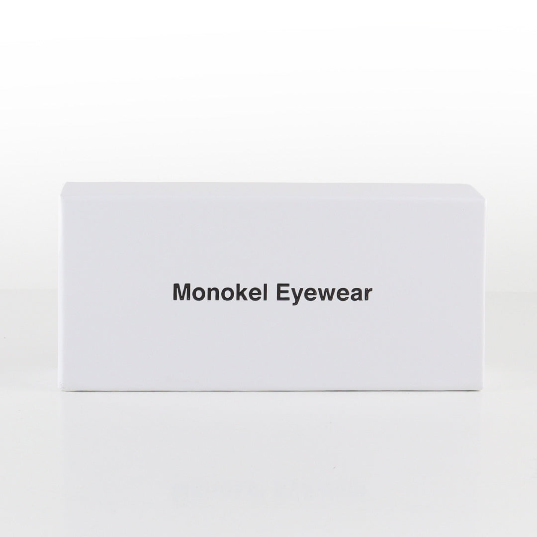 Monokel Eyewear Nelson Sunglasses, Black Grey Gradient Lens, Detail Shot 4