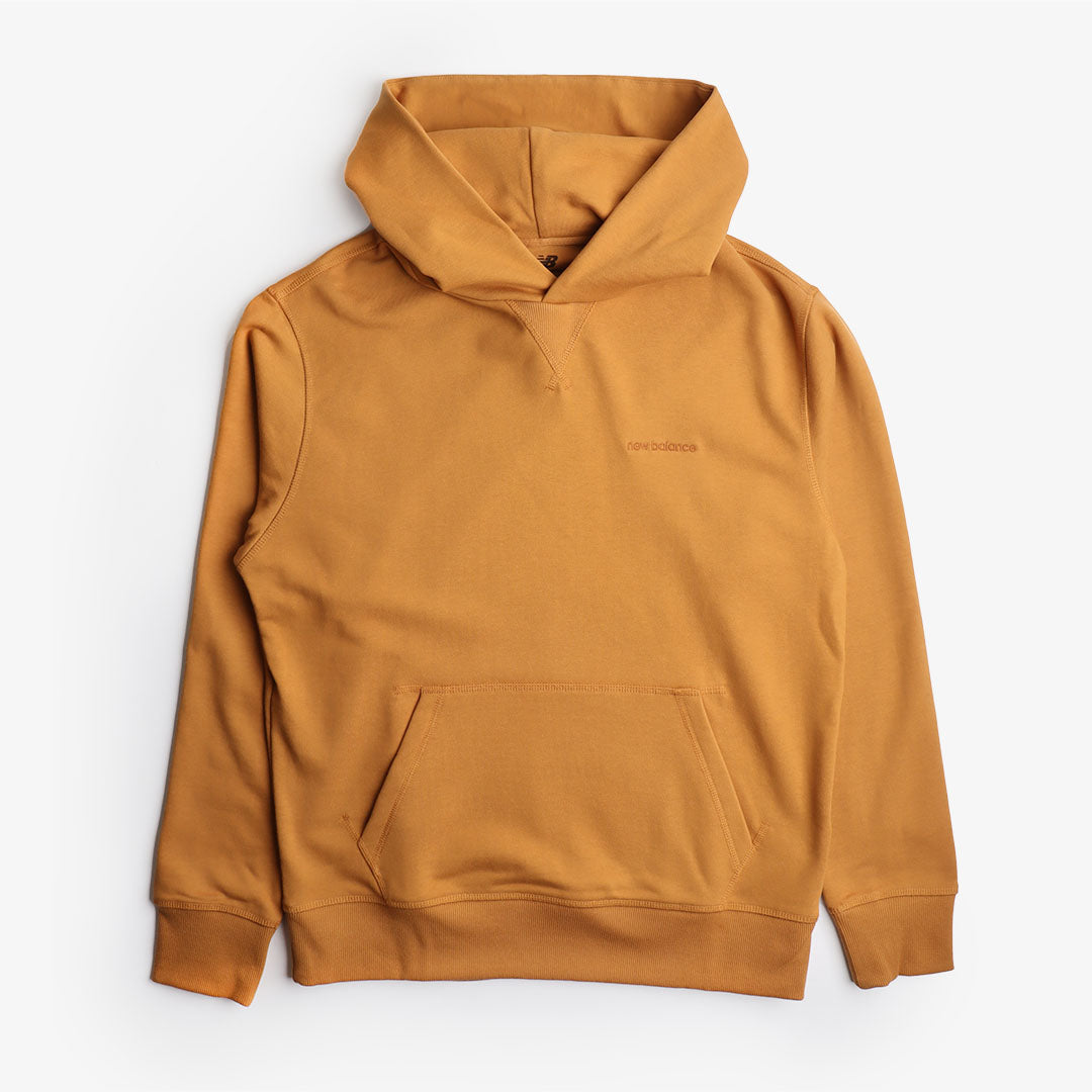 New Balance Athletics Nature State Pullover Hoodie, Tobacco, Detail Shot 1