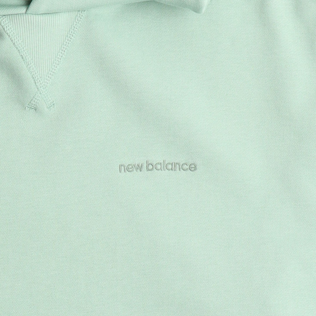 New Balance Athletics Nature State Pullover Hoodie, Green, Detail Shot 3
