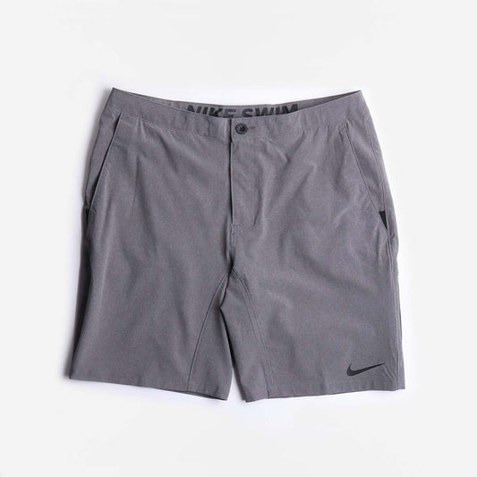 Nike Swim Hybrid 9" Shorts, Dark Heather Grey, Detail Shot 1