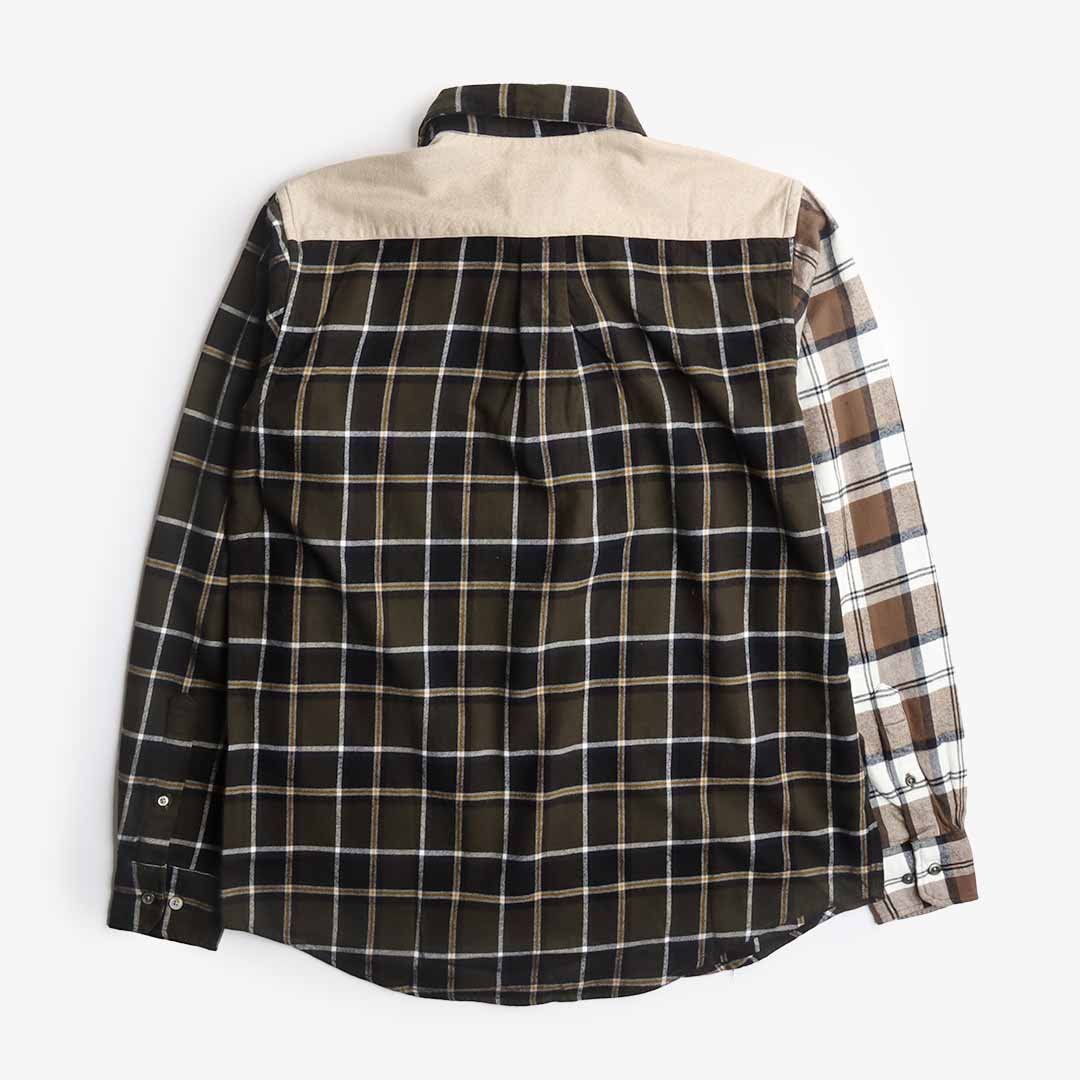 Norse Projects Algot Mixed Flannel Check Shirt