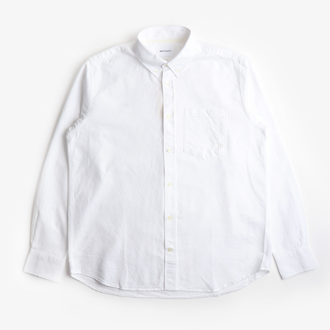 Norse Projects Algot Oxford Monogram Shirt