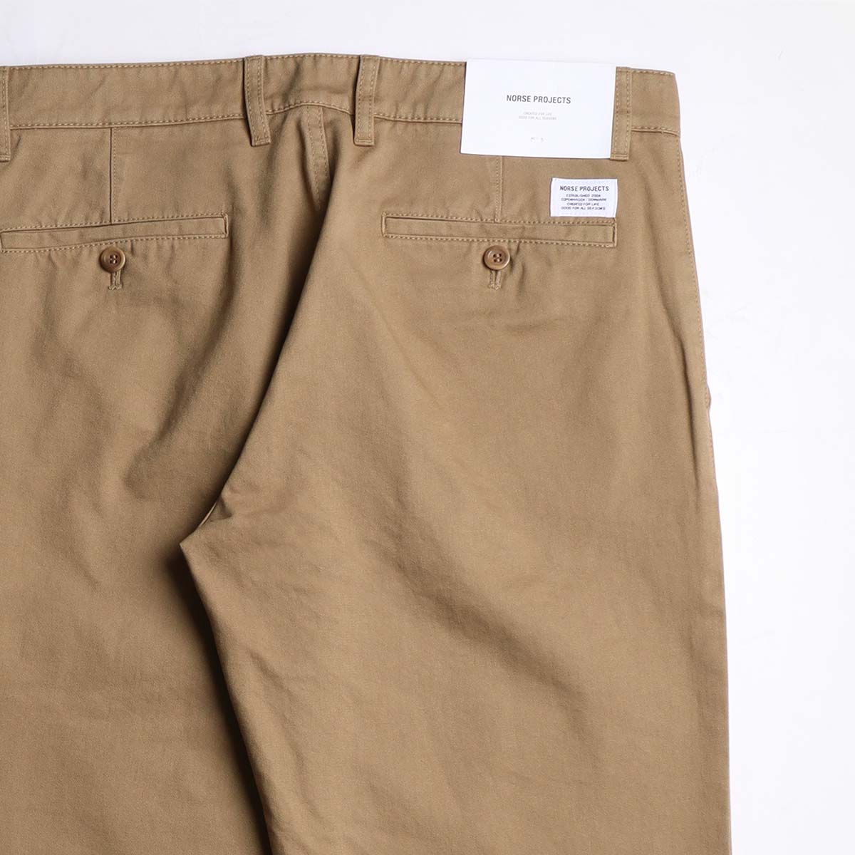 Norse Projects Aros Heavy Pant, Utility Khaki, Detail Shot 4