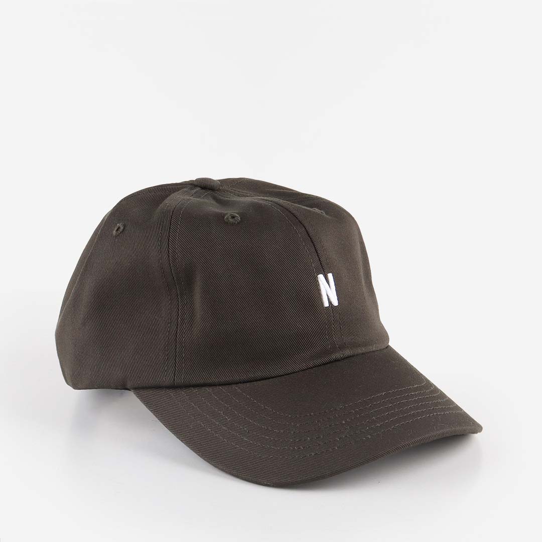 Norse Projects Twill Sports Cap, Beech Garden, Detail Shot 1
