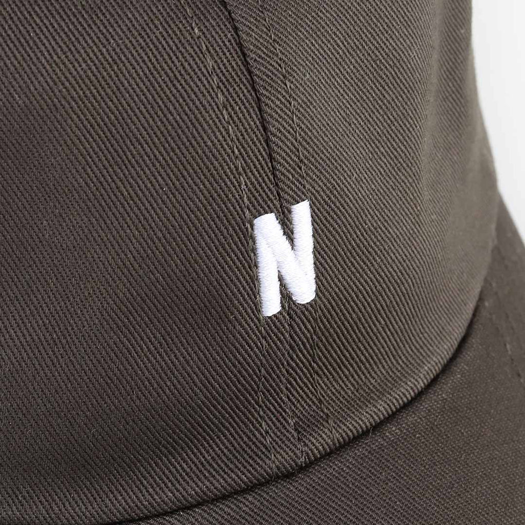Norse Projects Twill Sports Cap, Beech Garden, Detail Shot 4