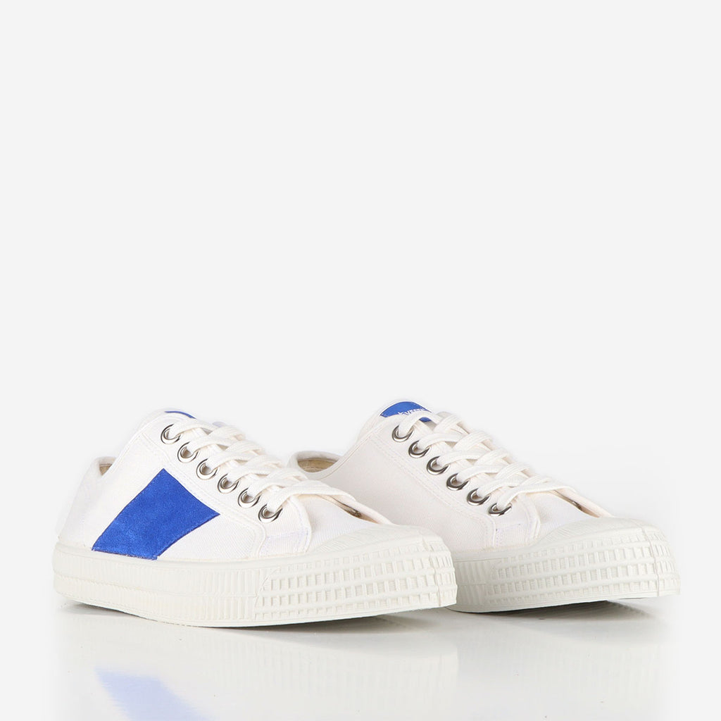 Novesta Star Master Shoes, White Blue White, Detail Shot 2