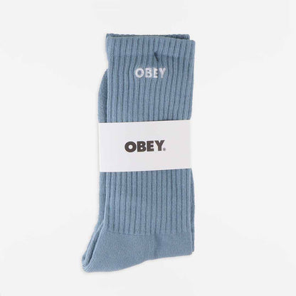 OBEY Bold Socks, Good Grey, Detail Shot 2