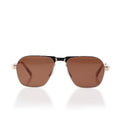 Oscar Deen Fraser Metal Sunglasses, Treacle Moss, Detail Shot 1