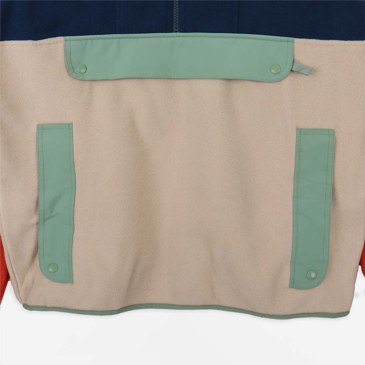 Patagonia Synchilla Anorak, Oatmeal Heather, Detail Shot 4
