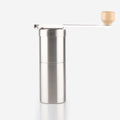 Snow Peak Field Barista Coffee Grinder, Titanium, Detail Shot 1