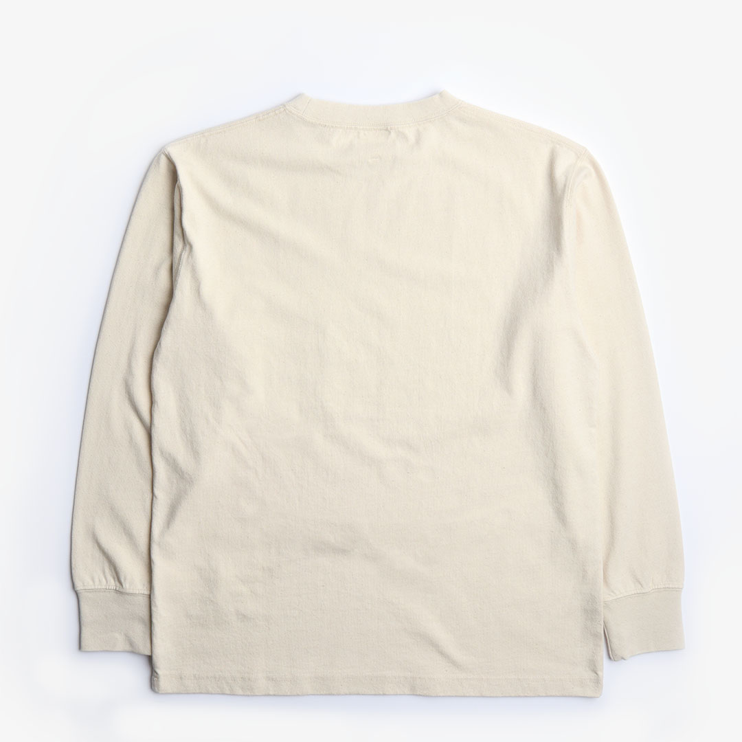Snow Peak Recycled Cotton Heavy Long Sleeve Pocket T-Shirt