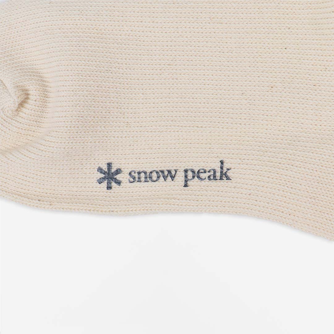 Snow Peak Recycled Cotton Socks