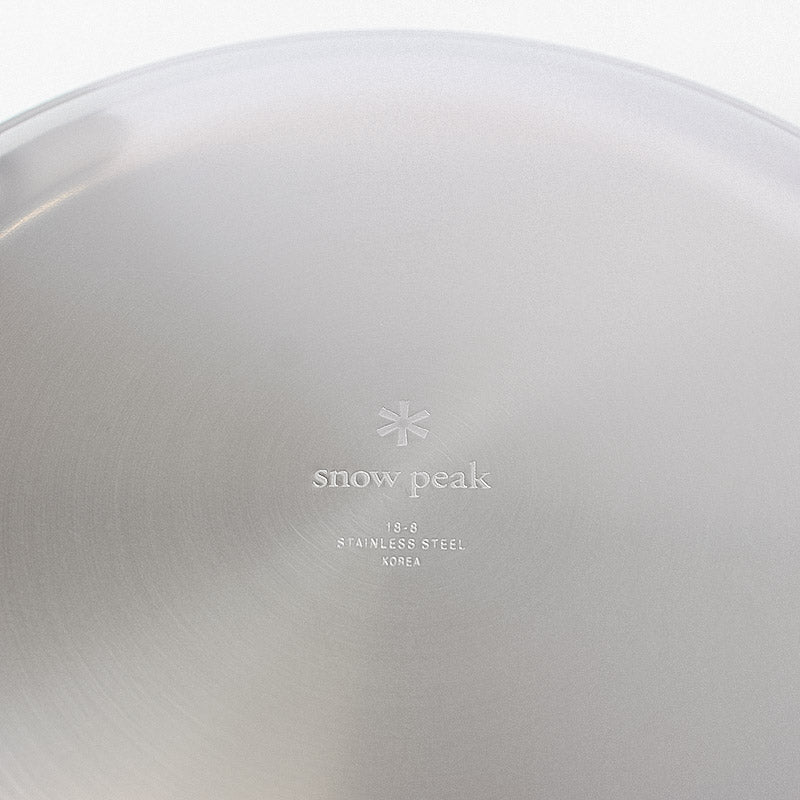 Snow Peak Tableware Set, Titanium, Detail Shot 4