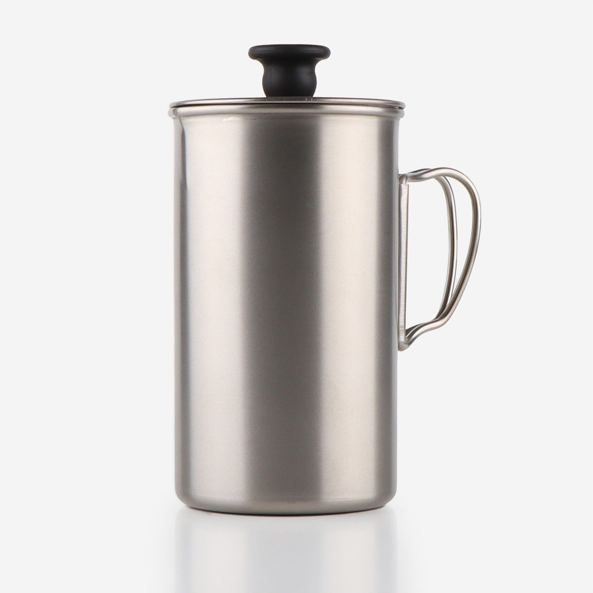 Snow Peak Titanium French Press, Titanium, Detail Shot 2