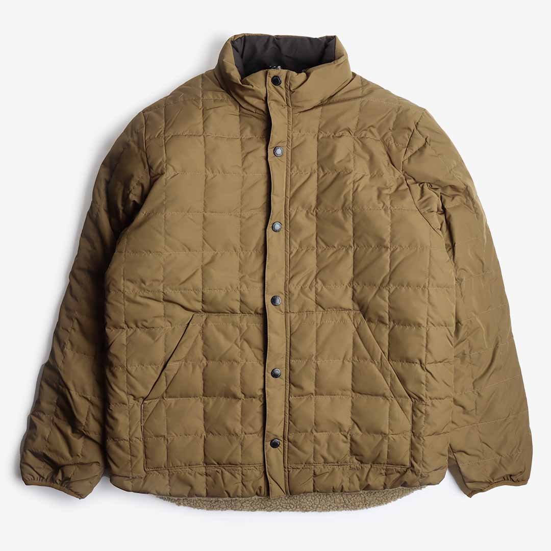 Taion Reversible Mountain Down Jacket - Olive/Black/Beige – Urban Industry