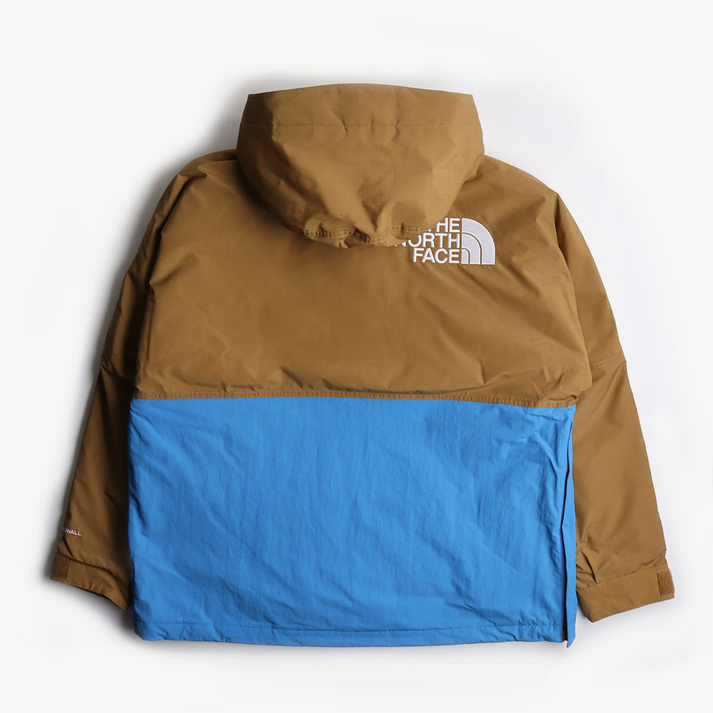 The North Face 78 Low-Fi Hi-Tek Windjammer Jacket, Utility Brown Super Sonic Blue, Detail Shot 4