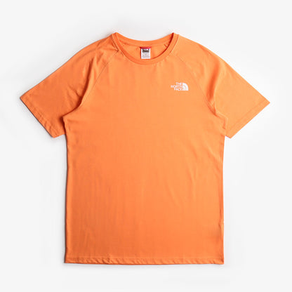 The North Face North Faces T-Shirt, Dusty Coral Orange, Detail Shot 2