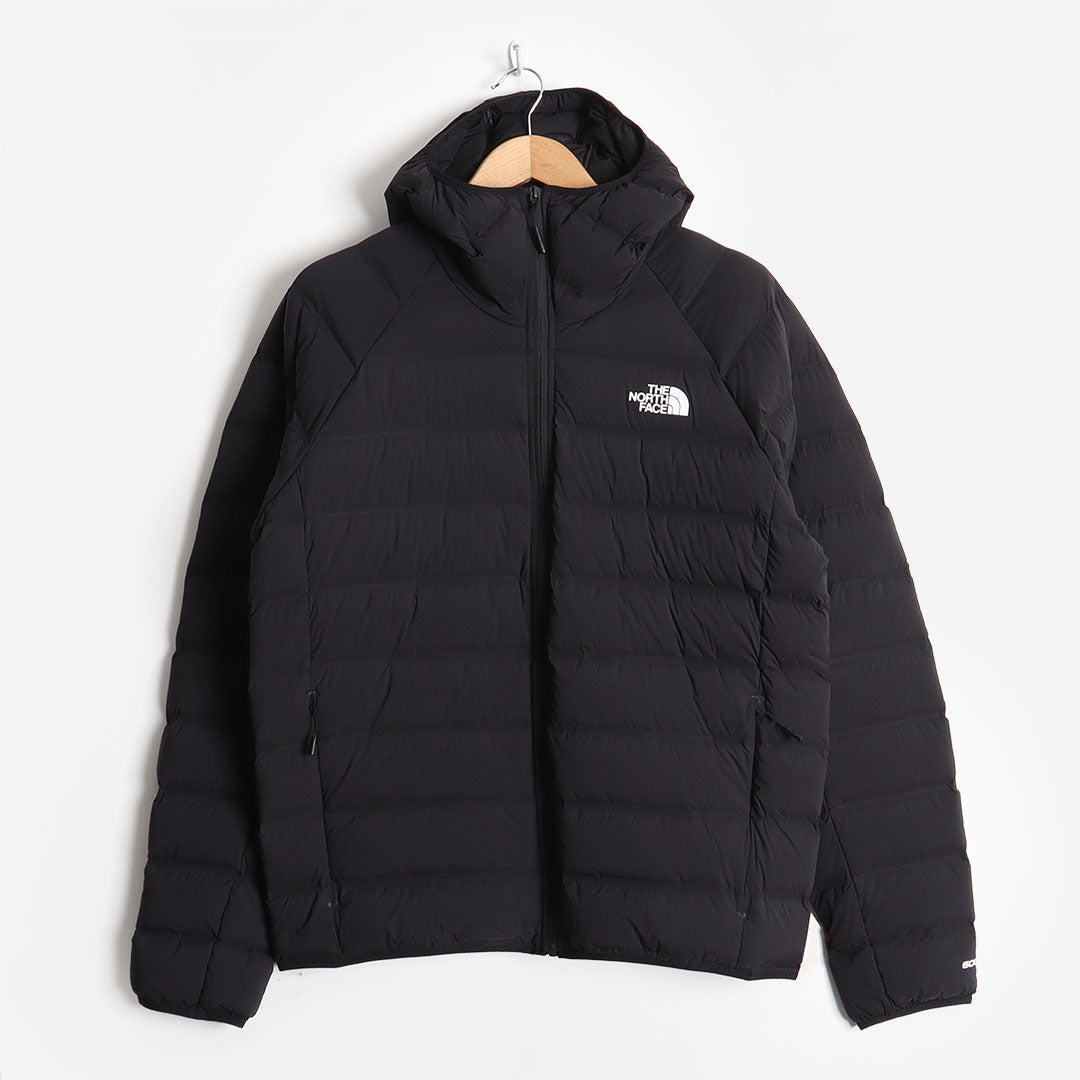 The North Face RMST Down Hooded Jacket, TNF Black, Detail Shot 1
