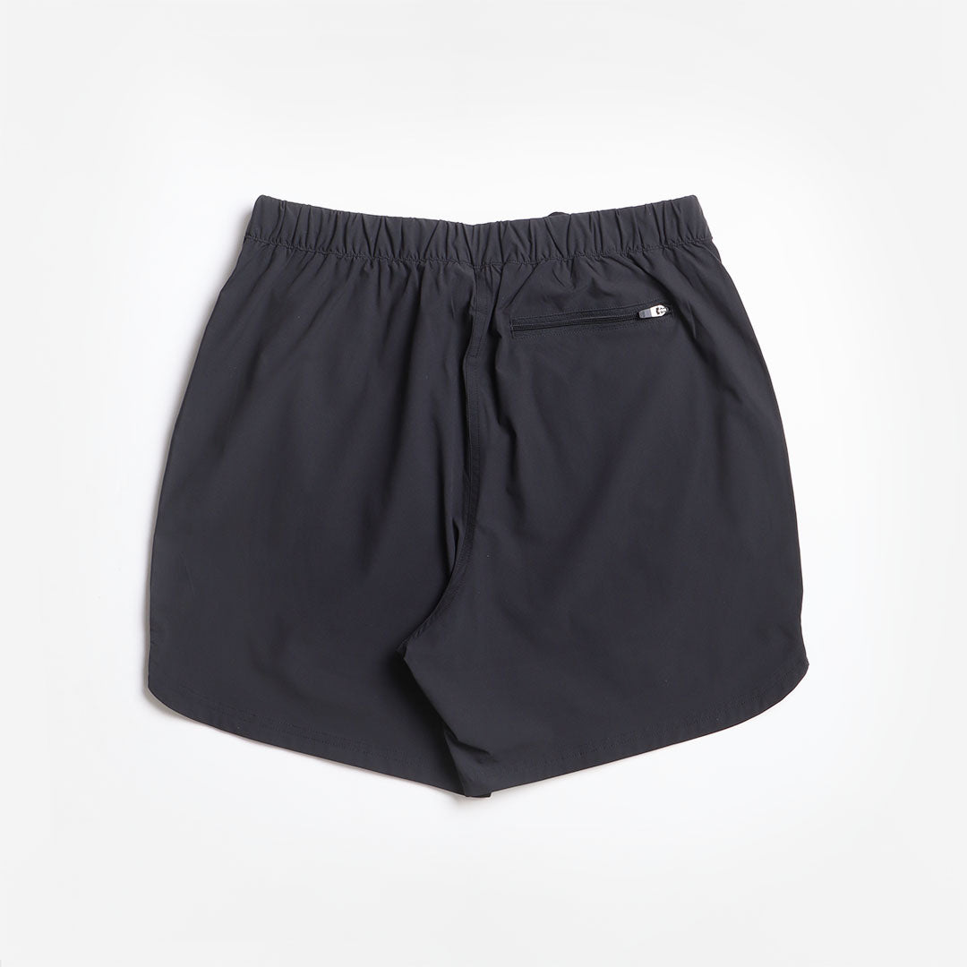 Topo Designs River Lightweight Shorts, Black, Detail Shot 2