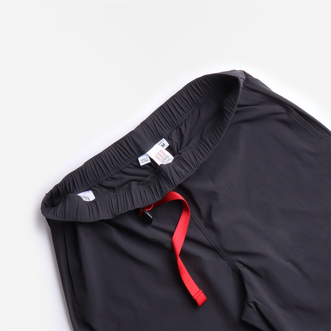 Topo Designs River Shorts, Black, Detail Shot 2