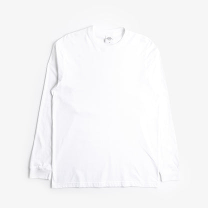 Urban Industry Organic Long Sleeve T-Shirt, White, Detail Shot 1