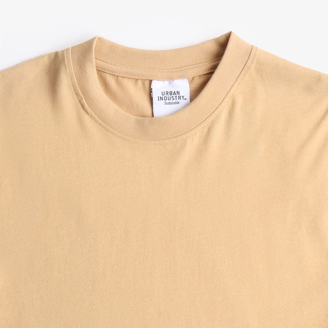 Urban Industry Organic T-Shirt, Croissant, Detail Shot 2