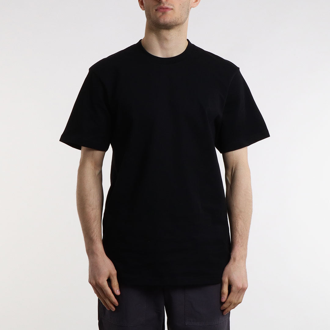 Urban Industry Organic T-Shirt 3-Pack, Black, Detail Shot 4