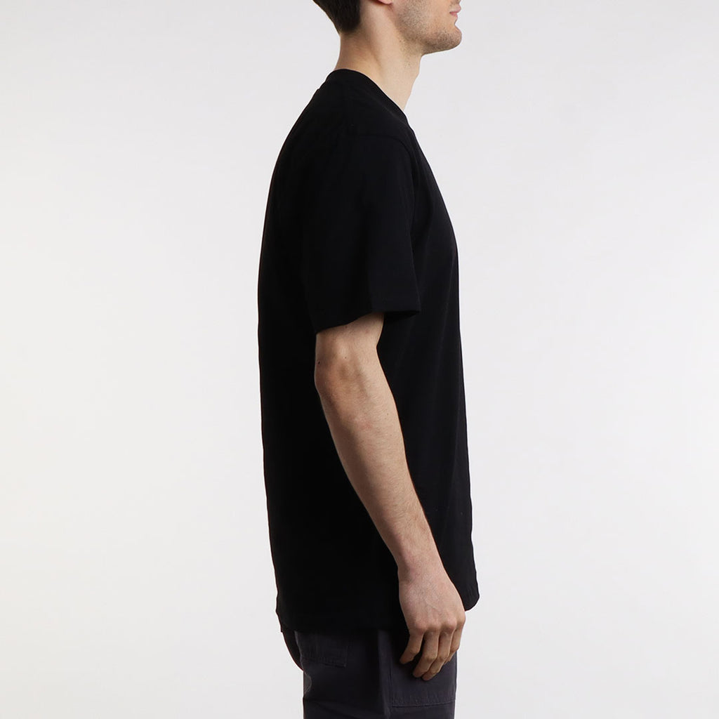 Urban Industry Organic T-Shirt, Black, Detail Shot 5
