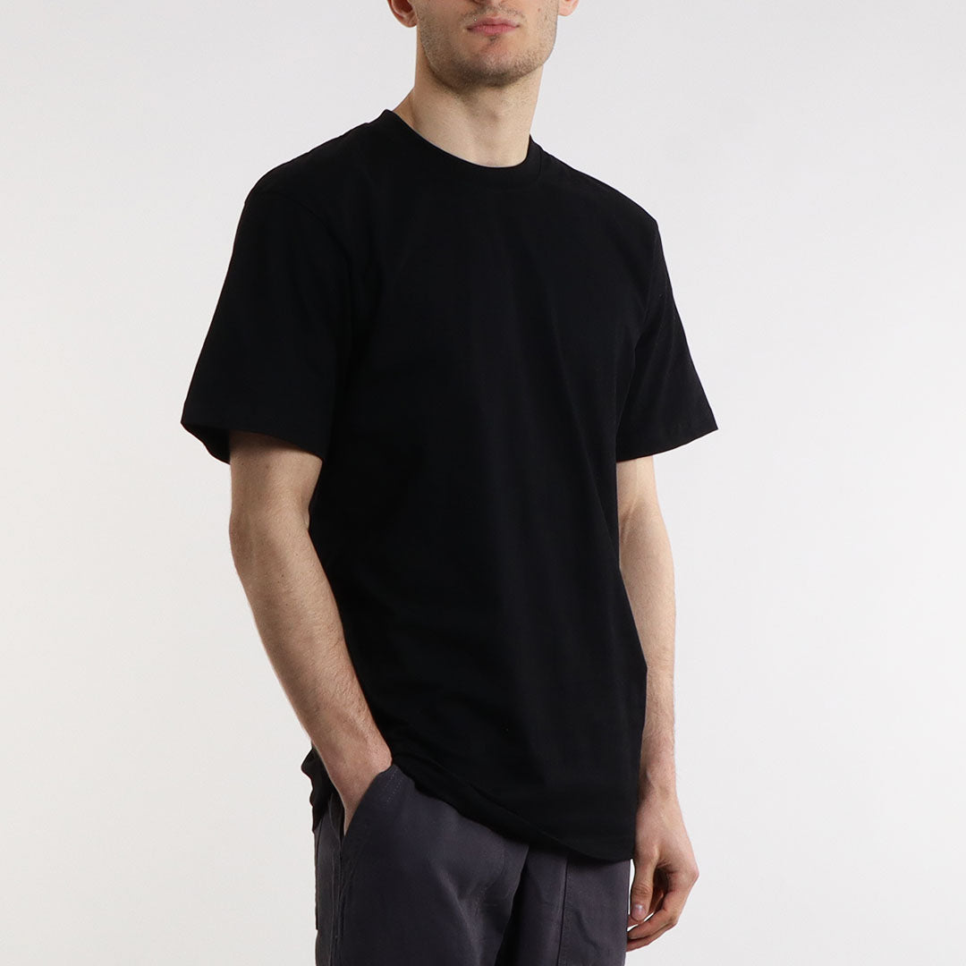 Urban Industry Organic T-Shirt, Black, Detail Shot 7