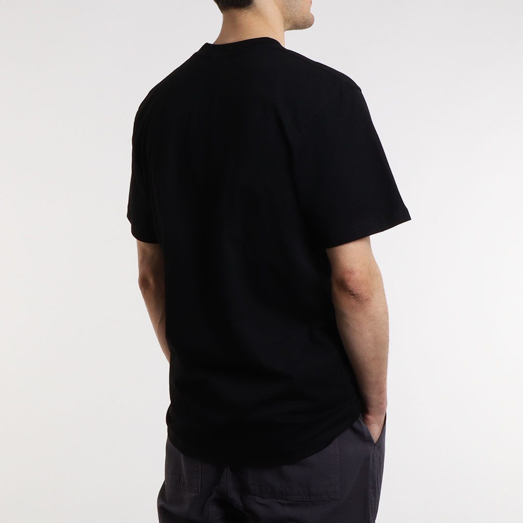 Urban Industry Organic T-Shirt, Black, Detail Shot 8