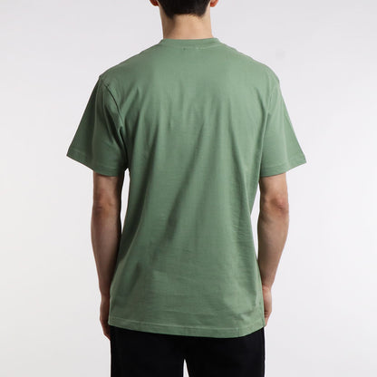 Urban Industry Organic T-Shirt 3-Pack, Olive Green, Detail Shot 5